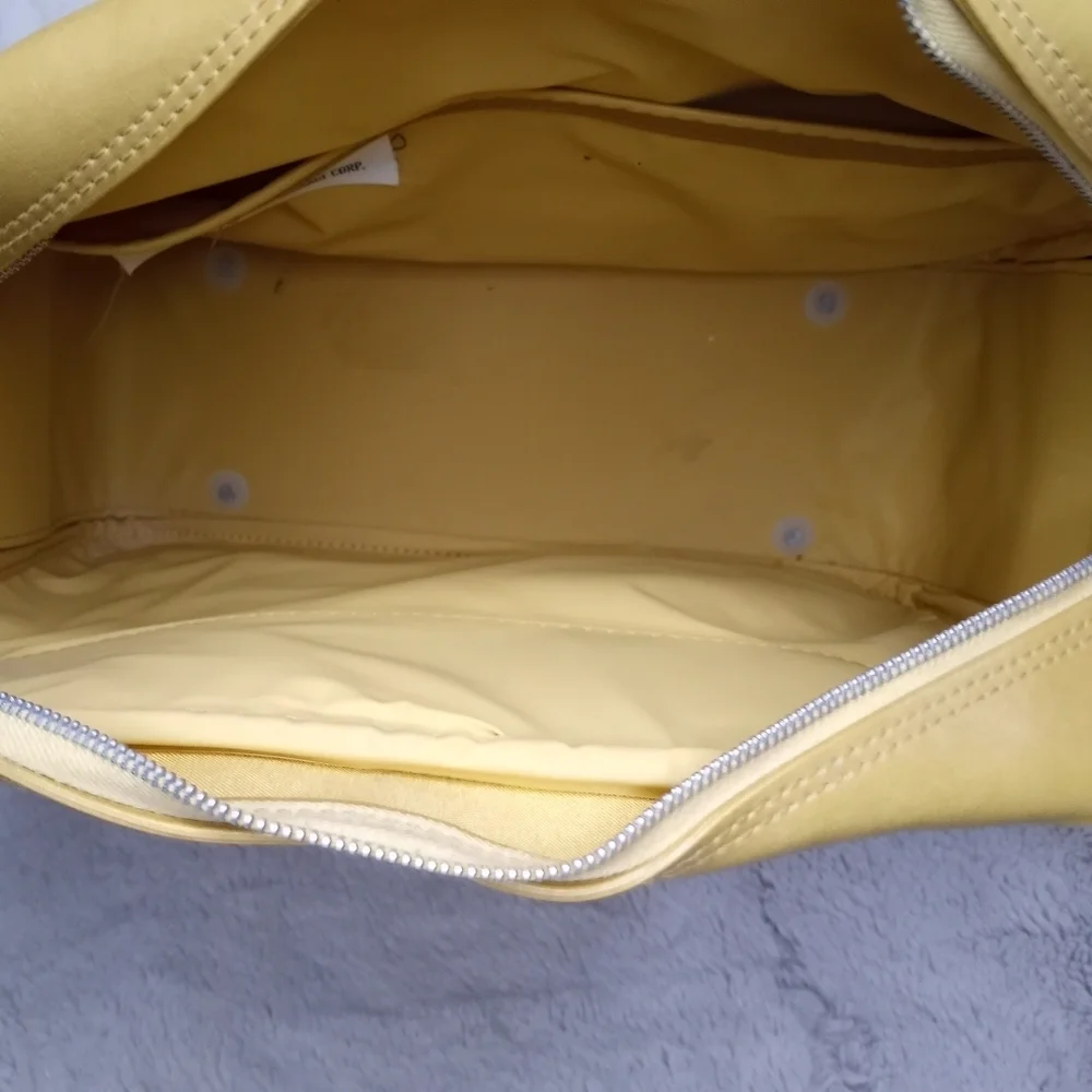 Vintage Retro United States Luggage Corp Classic Shoulder Strap 70s 80s Carry On - Picture 9 of 9